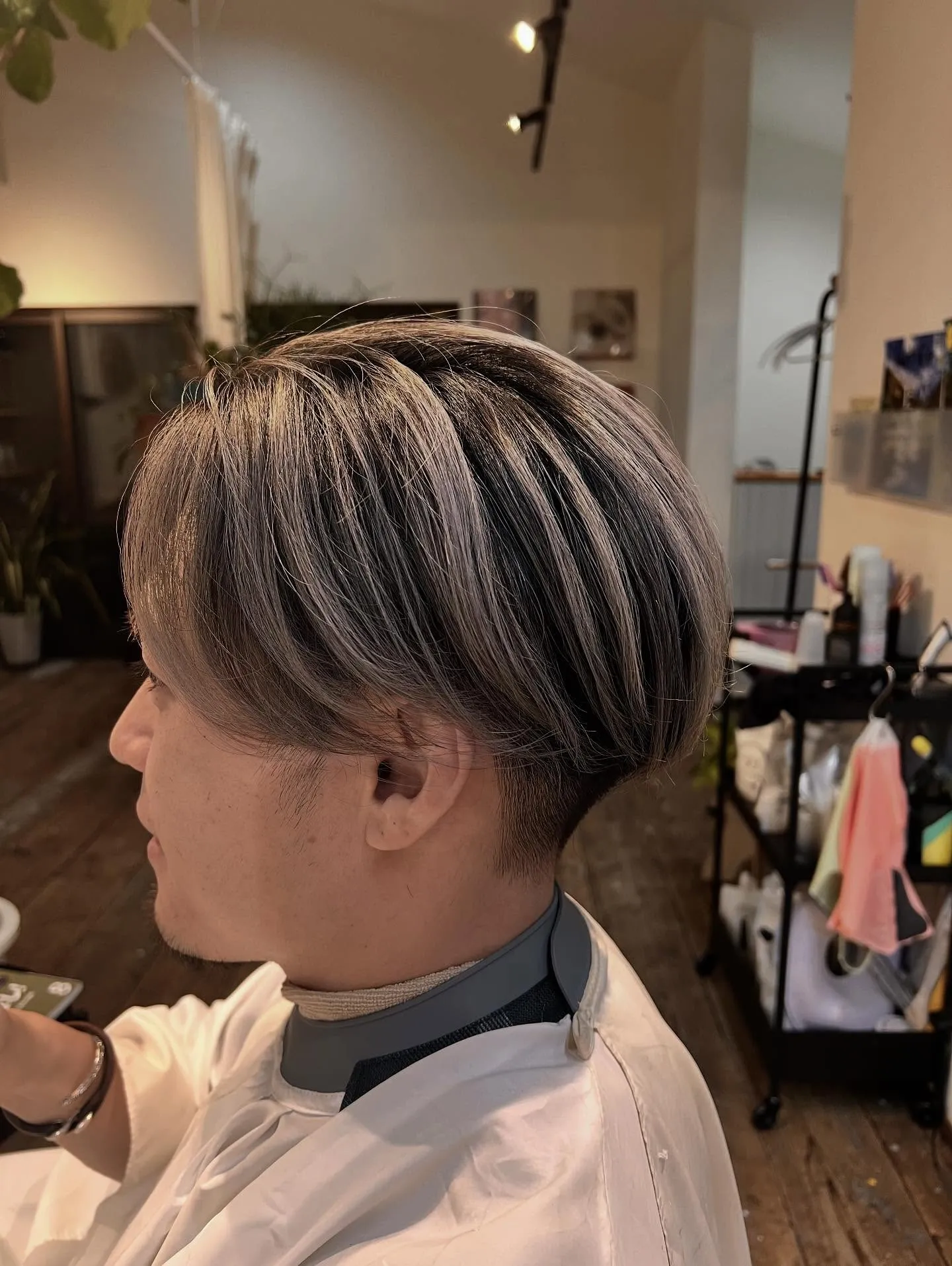 男性少し遊びのあるヘアスタイル🐾