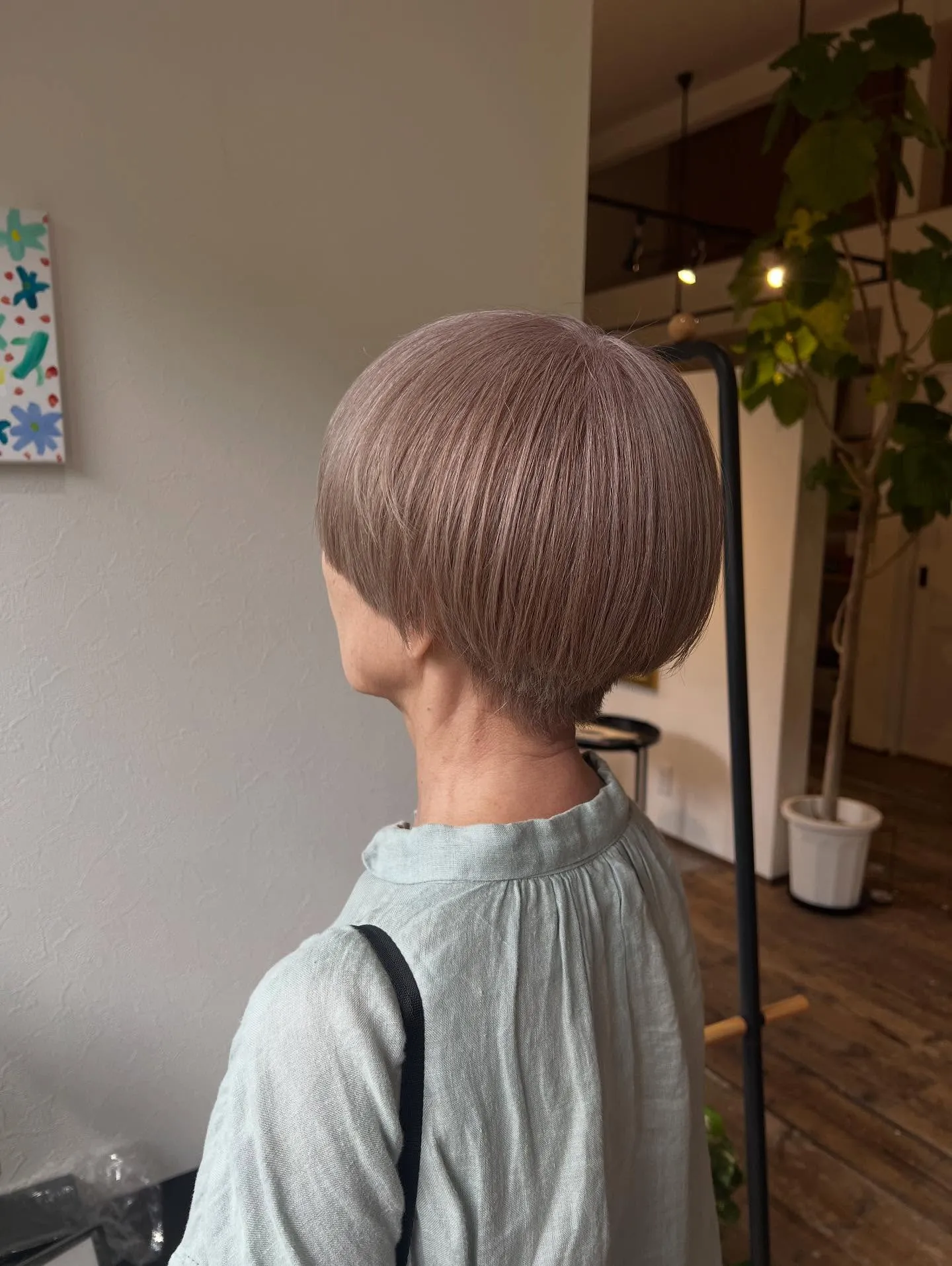 白髪をいかした、明るめのヘアカラー✨✨