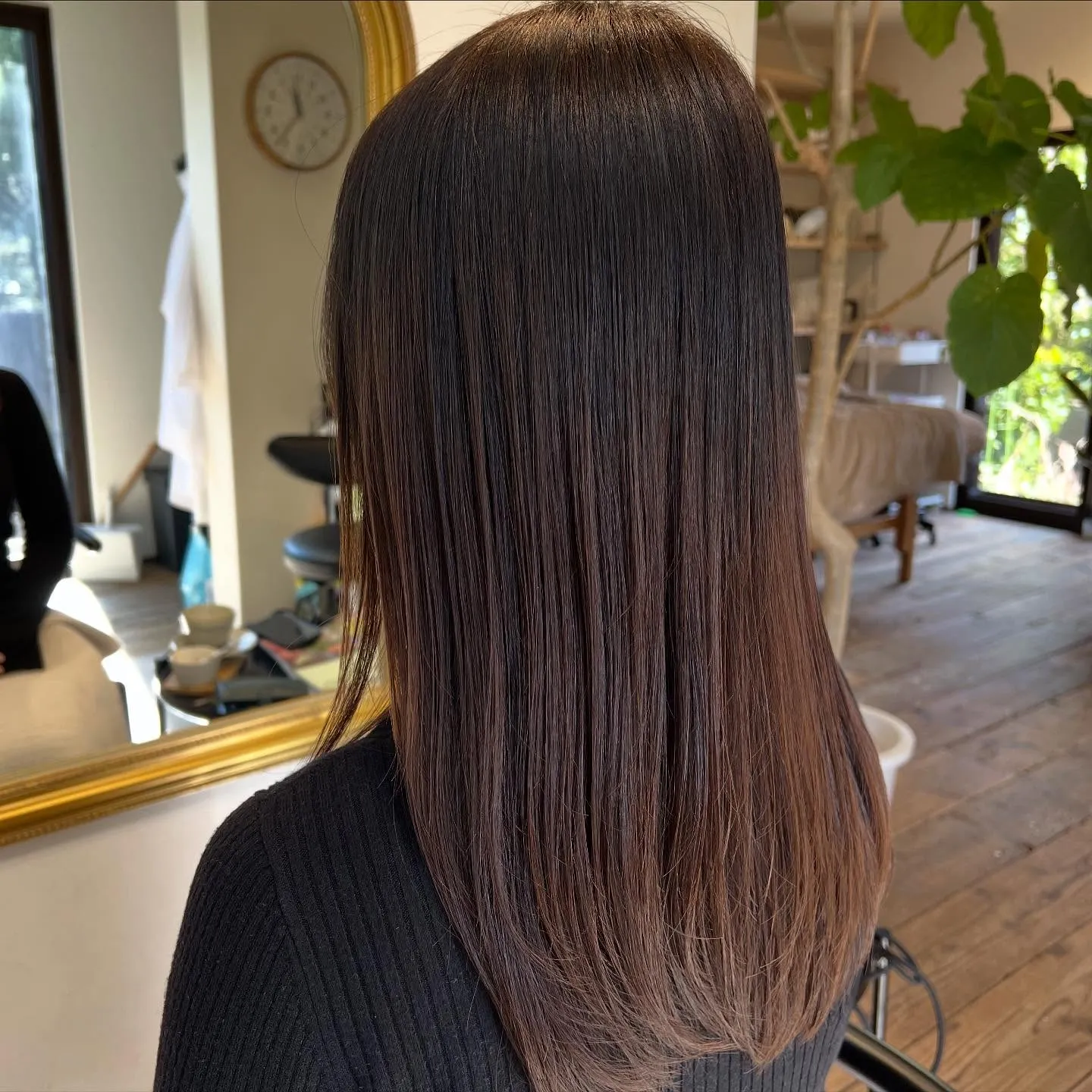 きれいなストレートはやはり人気🫶